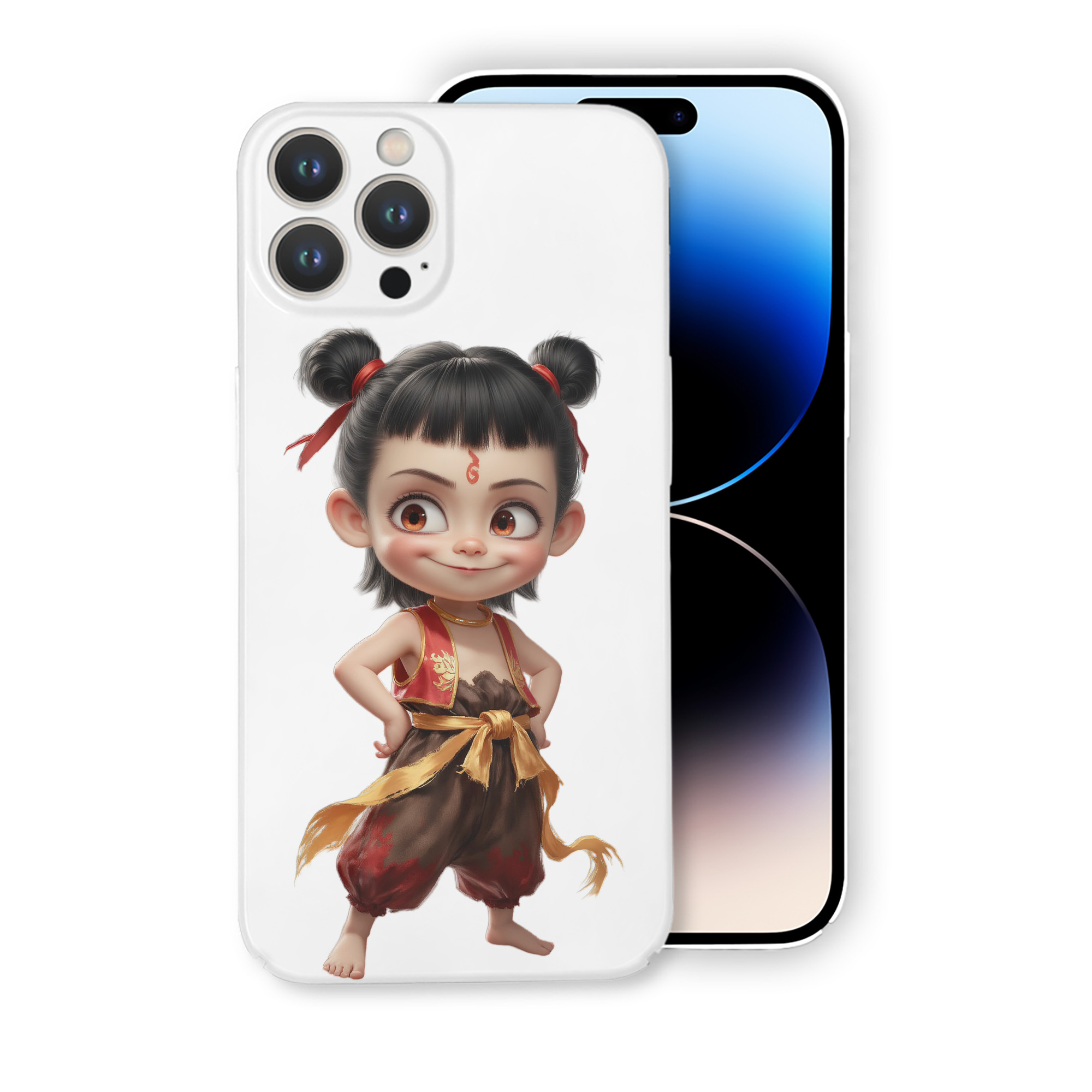 （画像用） Ne Zha 2 ナタ 魔童の大暴れ 【iPhone 14シリーズ対応】ハードケース
